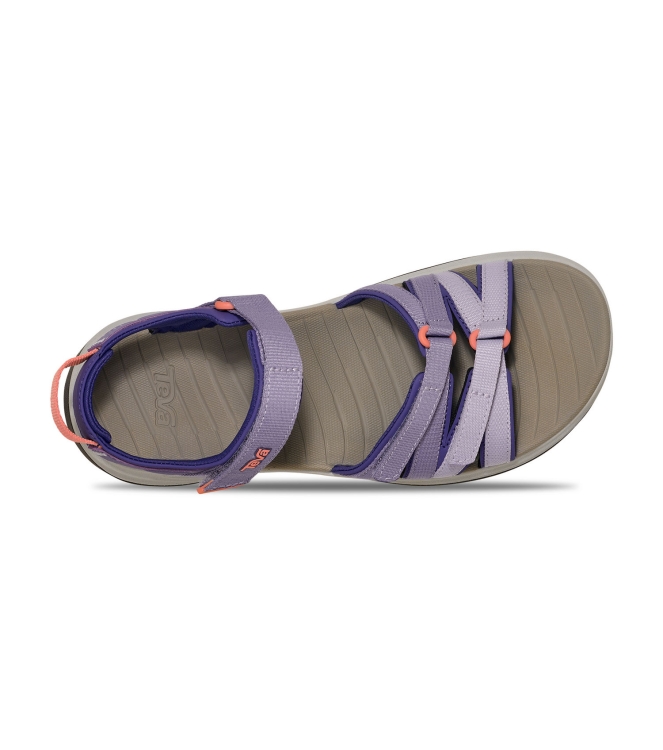 Teva Teva W Tirra Sport Sandalen plmt_purple multi 1173720 PLMT_Purple Multi Teva sandalen 1173720 blauw combinatie bij Leerentveldvrijetijd.nl