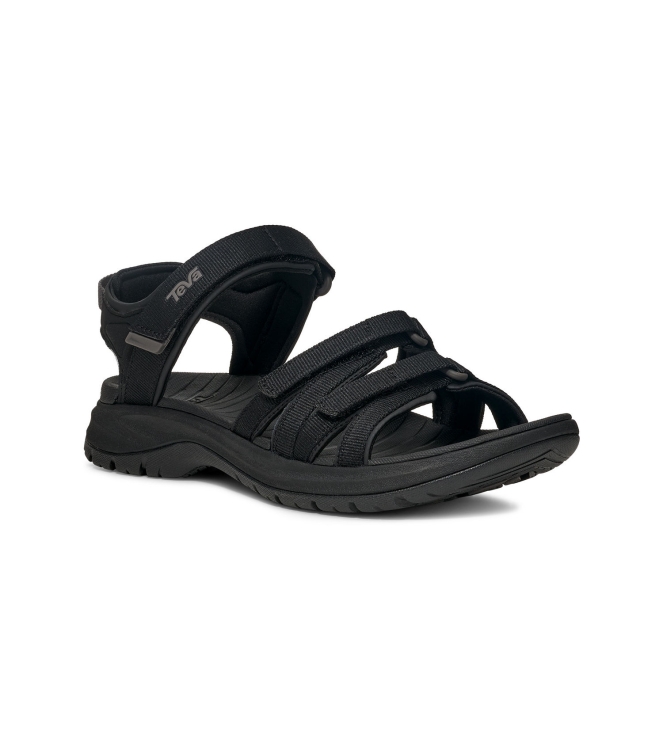 Teva Teva W Tirra Sport Sandalen bcbk_black/black 1173720 BCBK_Black/Black Teva sandalen 1173720 licht grijs bij Leerentveldvrijetijd.nl