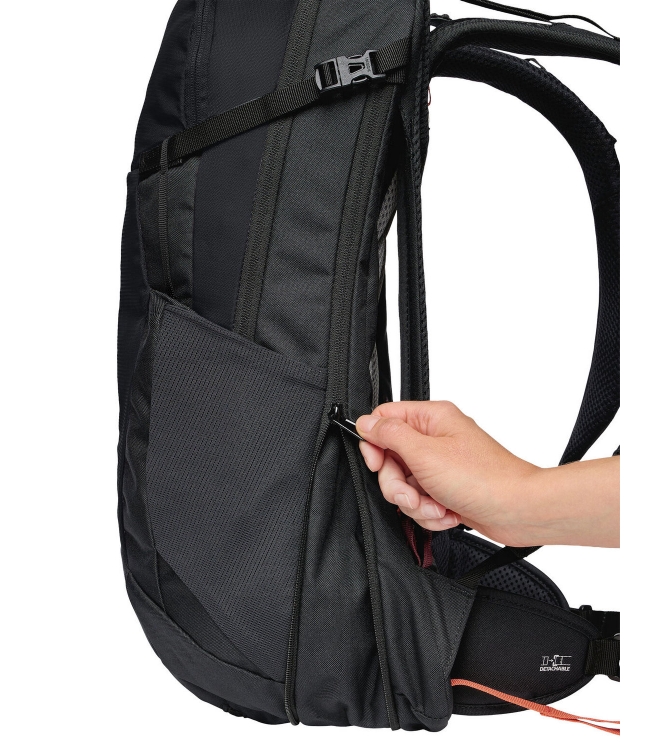 Vaude Vaude Wizard 18+4 dagtour rugzak 010_black 48648 010_Black Vaude tassen 48648 licht grijs bij Leerentveldvrijetijd.nl