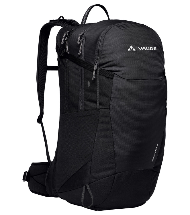 Vaude Vaude Wizard 24+4 dagtour rugzak 010_black 48650 010_Black Vaude tassen 48650 licht grijs bij Leerentveldvrijetijd.nl