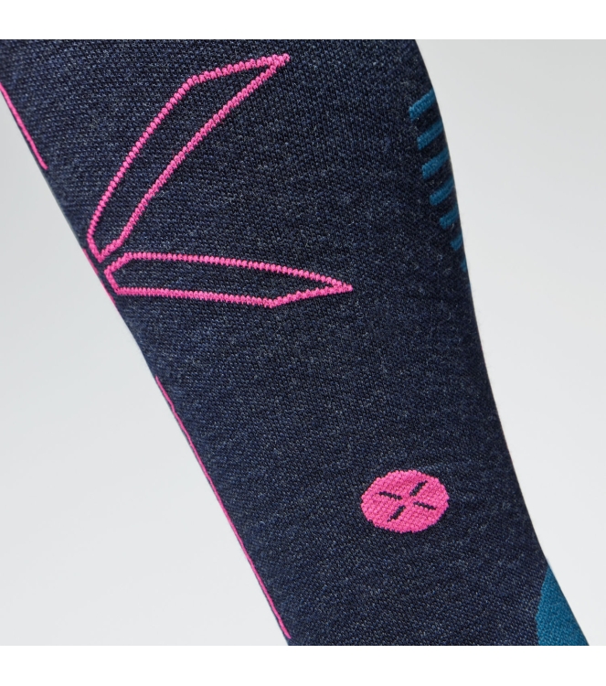 Stox Energy Socks Stox Energy Socks Hiking Merino Socks Women 7643 dark blue / pink OUSKW 7643 Dark Blue / Pink Stox Energy Socks wandelsokken OUSKW geen kleur bij Leerentveldvrijetijd.nl