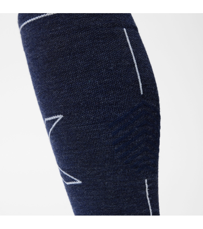 Stox Energy Socks Stox Energy Socks Hiking Merino Socks Women 7681 blue / light grey OUSKW 7681 Blue / Light Grey Stox Energy Socks wandelsokken OUSKW antraciet bij Leerentveldvrijetijd.nl