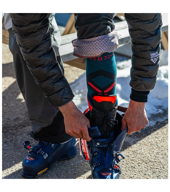 Stox Energy Socks wintersport accessoires SKSKM blauw bij Leerentveldvrijetijd.nl