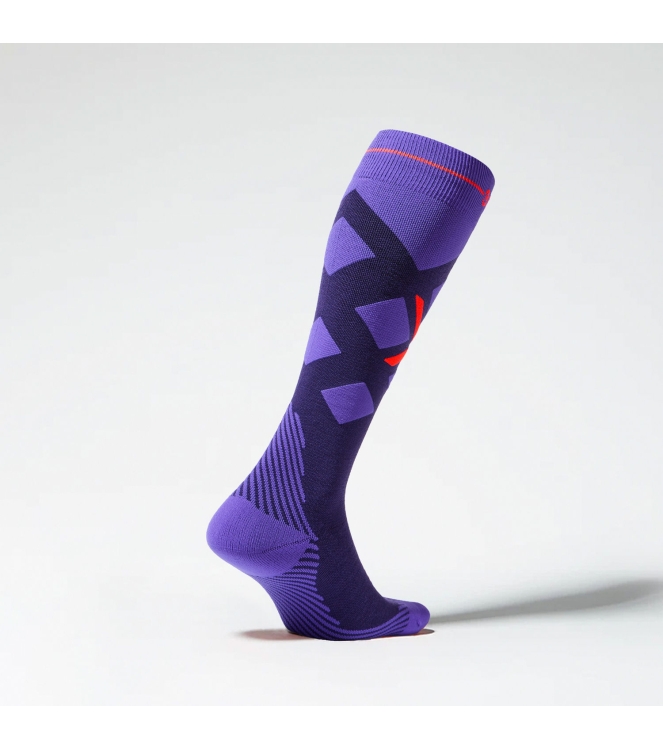 Stox Energy Socks wintersport accessoires SKSKW blauw combinatie bij Leerentveldvrijetijd.nl