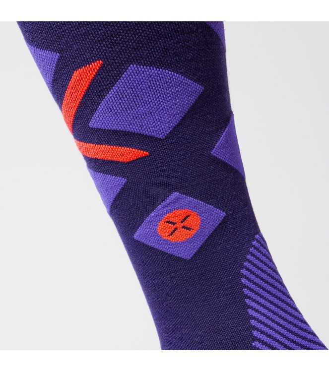 Stox Energy Socks wintersport accessoires SKSKW blauw combinatie bij Leerentveldvrijetijd.nl