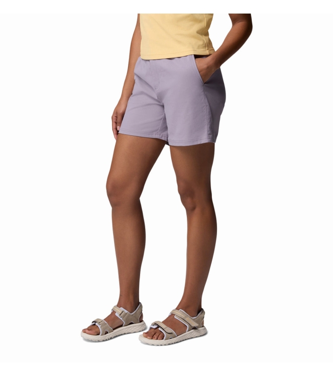 Columbia Columbia Cedar Crest Short 5 Columbia broeken 2119823 blauw combinatie bij Leerentveldvrijetijd.nl