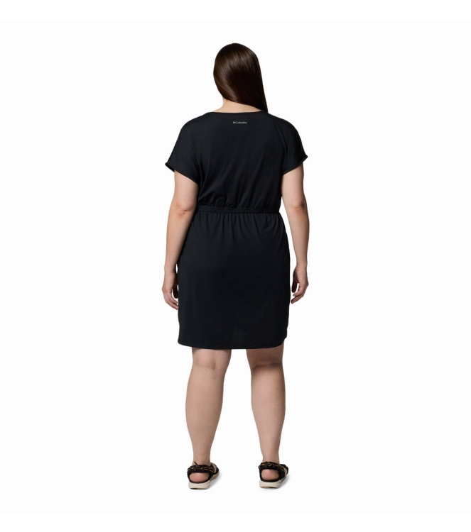 Columbia Columbia Chill River SS Dress 10_black 2126072 10_Black Columbia fleeces en truien 2126072 licht grijs bij Leerentveldvrijetijd.nl