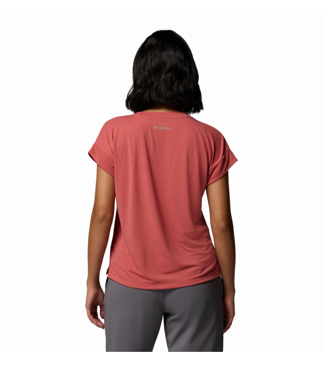 Columbia Columbia Daniela Falls SS 643_washed red 2135881 643_Washed Red Columbia fleeces en truien 2135881 geel bij Leerentveldvrijetijd.nl