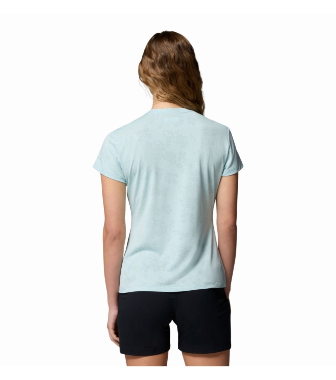 Columbia Columbia Bluebird Canyon II SS Crew 482_marine light, florage jacquard 2164482 482_Marine Light, Florage Jacquard Columbia fleeces en truien 2164482 zand bij Leerentveldvrijetijd.nl