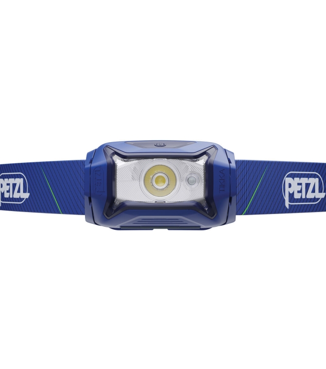 Petzl Petzl Tikka Core hoofdlamp 450 lumens blue E067AB Blue Petzl verlichting E067AB antraciet bij Leerentveldvrijetijd.nl