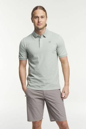 Tenson Tenson Txlite Blend Polo Men 684_Grey Green