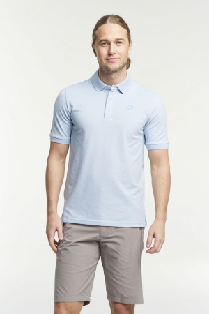 Tenson Tenson Txlite Blend Polo Men 501_Light Blue Tenson Tenson Txlite Blend Polo Men 501_Light Blue