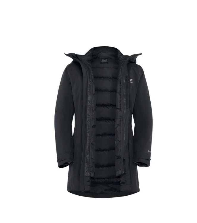 Jack Wolfskin jassen A65266 licht grijs bij Leerentveldvrijetijd.nl