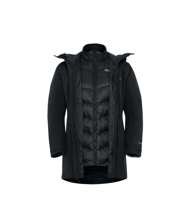 Jack Wolfskin jassen A65266 licht grijs bij Leerentveldvrijetijd.nl