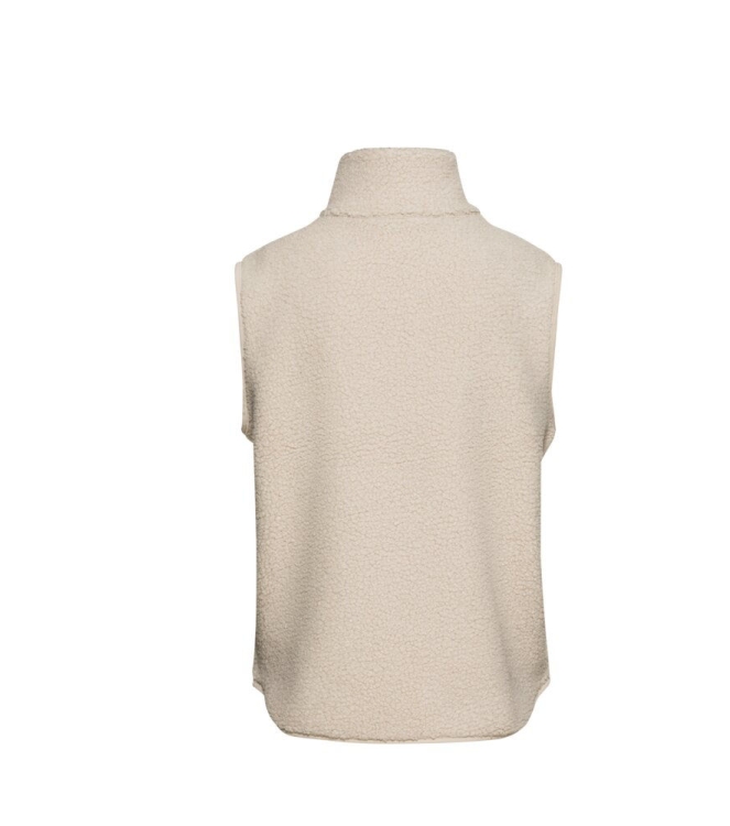 Jack Wolfskin Jack Wolfskin High Curl Vest W a0084_oyster A65069 A0084_Oyster Jack Wolfskin fleeces en truien A65069 jeans bij Leerentveldvrijetijd.nl