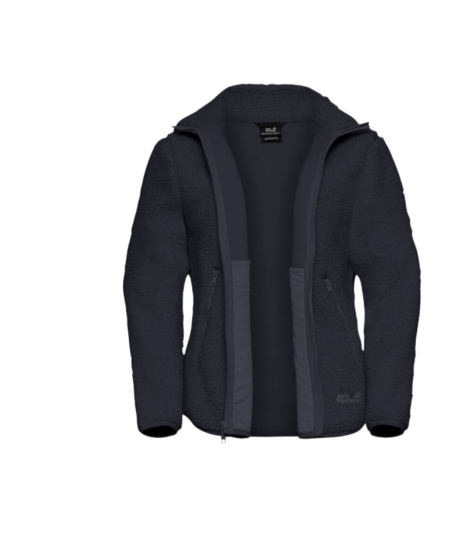 Jack Wolfskin Jack Wolfskin High Curl JKT W c0413_dark navy A65073 C0413_Dark Navy Jack Wolfskin fleeces en truien A65073 geen kleur bij Leerentveldvrijetijd.nl