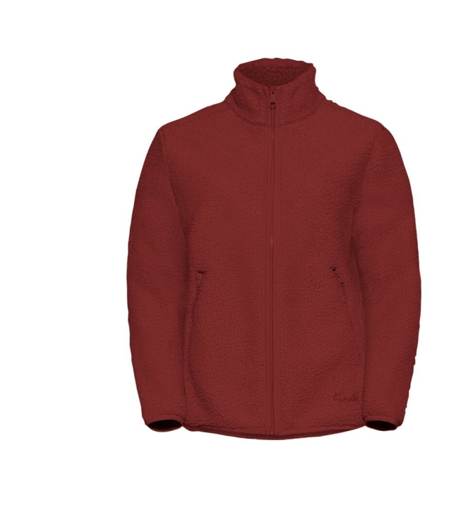 Jack Wolfskin Jack Wolfskin High Curl JKT W j0211_merlot A65073 J0211_Merlot Jack Wolfskin fleeces en truien A65073 multi kleur bij Leerentveldvrijetijd.nl