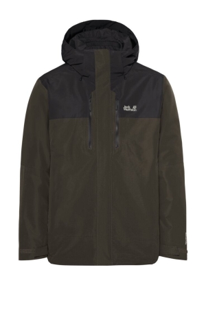 Jack Wolfskin Jack Wolfskin Jasper Pro 3In1 JKT M E0205_Obsidian Moss