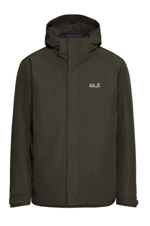 Jack Wolfskin Jack Wolfskin Stonelite 3In1 JKT M E0205_Obsidian Moss