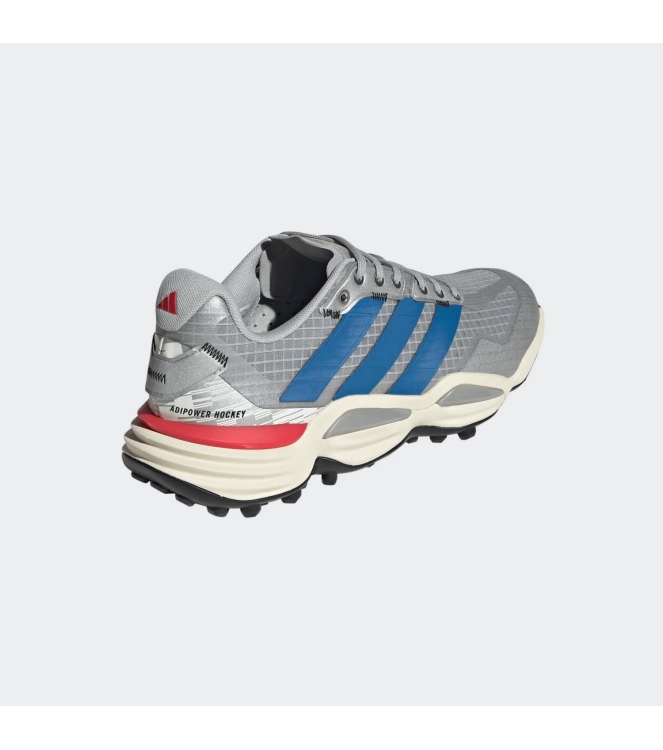 Adidas Adidas Adipower Hockey 4 26/27 silver-royal IH9739 Silver-Royal Adidas hockeyschoenen IH9739 antraciet bij Leerentveldvrijetijd.nl
