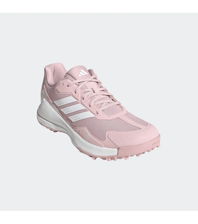 Adidas Adidas Fabela Zone 3 26/27 solar-white IH9733 Solar-White Adidas hockeyschoenen IH9733 beige bij Leerentveldvrijetijd.nl