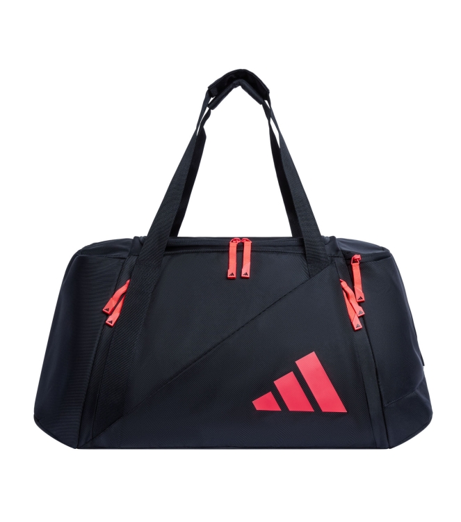 Adidas Adidas Vs .6 Holdall black-solar KM1428 Black-Solar Adidas hockeytassen KM1428 licht grijs bij Leerentveldvrijetijd.nl