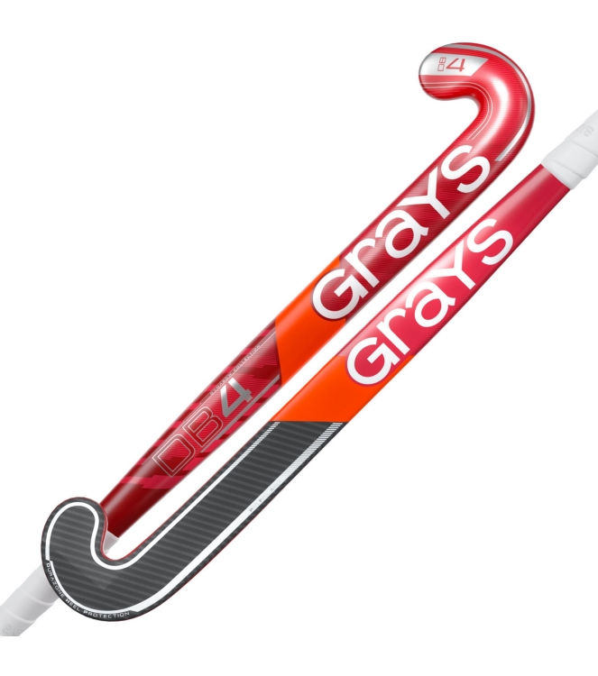 Grays Grays DB 4 Jun Hockeystick red 270593 Red Grays hockeysticks 270593 geel bij Leerentveldvrijetijd.nl