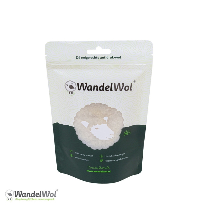 Wanderwol schoen accessoires MO120000020 ecru bij Leerentveldvrijetijd.nl