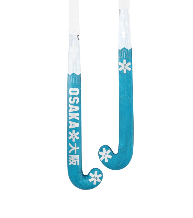 Osaka Osaka Mid Bow 70 blue topaz STK00413 Blue Topaz Osaka hockeysticks STK00413 antraciet bij Leerentveldvrijetijd.nl