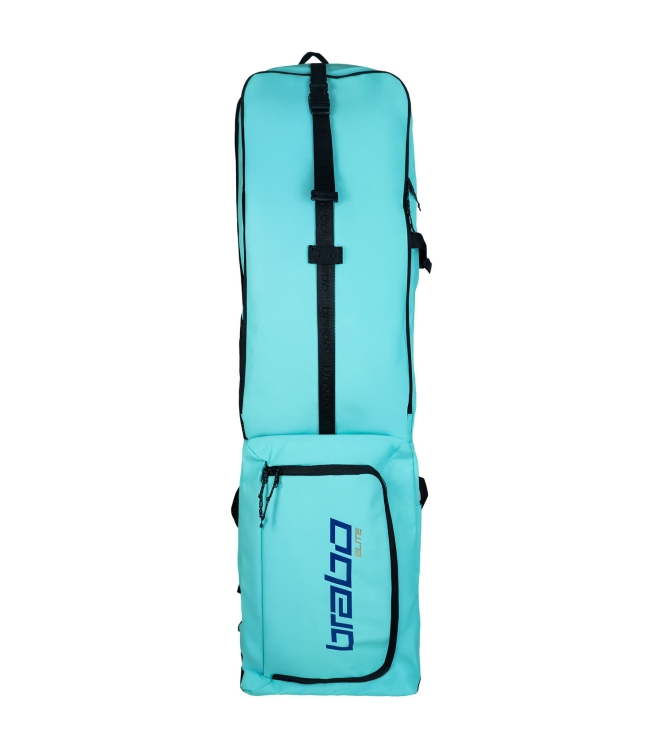 Brabo Brabo Stickbag Elite 020_celeste/gold 319.65140 020_Celeste/Gold Brabo hockeytassen 319.65140 groen bij Leerentveldvrijetijd.nl