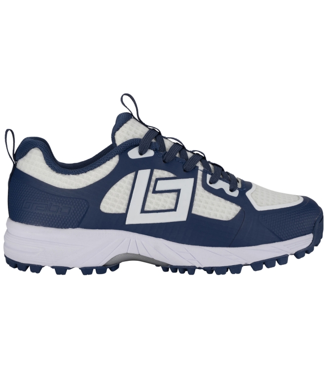 Brabo Brabo Shoe Tribute + Slides 010_navy/white 316.62033 010_Navy/White Brabo hockeyschoenen 316.62033 geen kleur bij Leerentveldvrijetijd.nl