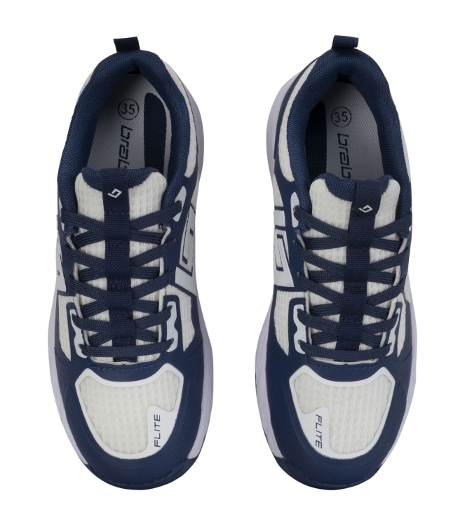Brabo Brabo Shoe Tribute + Slides 010_navy/white 316.62033 010_Navy/White Brabo hockeyschoenen 316.62033 geen kleur bij Leerentveldvrijetijd.nl