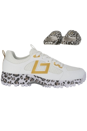 Brabo Brabo Shoe Tribute + Slides 070_White/Gold