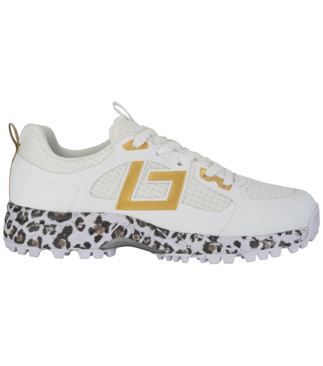 Brabo Brabo Shoe Tribute + Slides 070_white/gold 316.62033 070_White/Gold Brabo hockeyschoenen 316.62033 groen bij Leerentveldvrijetijd.nl