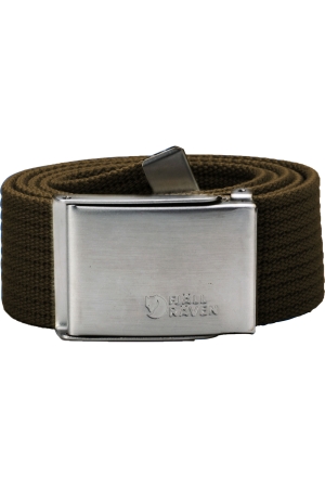 Fjällräven Fjällräven Canvas Belt 633_Dark Olive Fjällräven Fjällräven Canvas Belt 633_Dark Olive