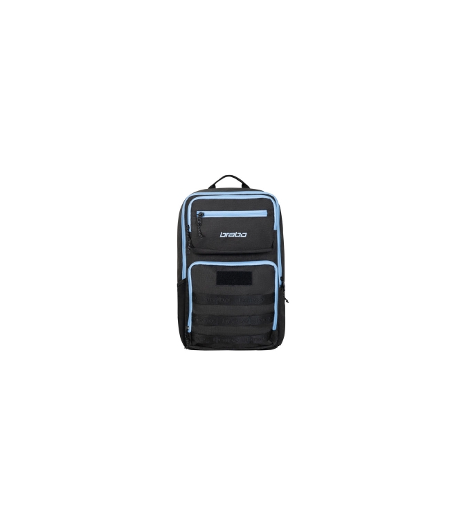 Brabo Brabo Backpack Traditional 020_black/arg. blue 319.65020 020_Black/Arg. Blue Brabo hockeytassen 319.65020 licht grijs bij Leerentveldvrijetijd.nl