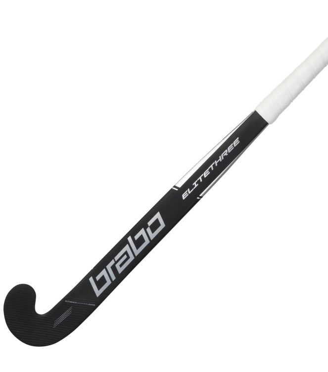 Brabo Brabo Elite Three WTB Forged Carbon LB 000_black/silver 315.60142 000_Black/Silver Brabo hockeysticks 315.60142 lichtblauw bij Leerentveldvrijetijd.nl