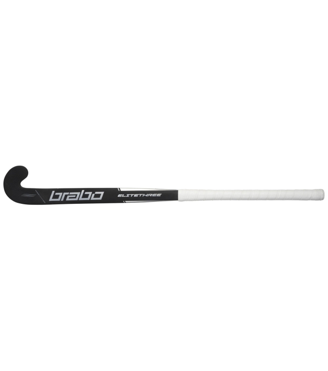 Brabo Brabo Elite Three WTB Forged Carbon LB 000_black/silver 315.60142 000_Black/Silver Brabo hockeysticks 315.60142 lichtblauw bij Leerentveldvrijetijd.nl