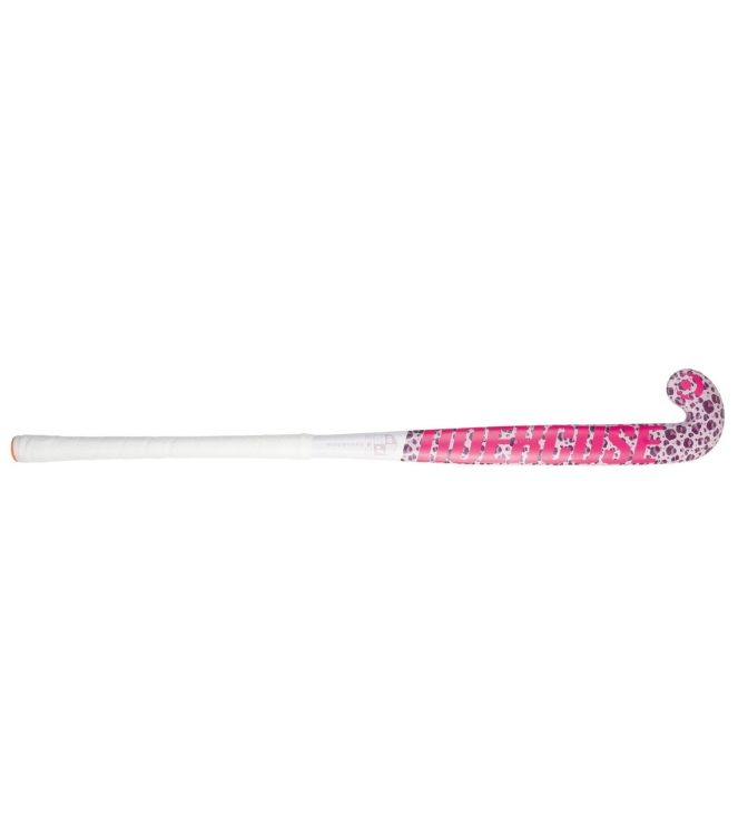 Princess Princess Woodcore JR 050_leopard pink 330.65000 050_Leopard Pink Princess hockeysticks 330.65000 donker groen bij Leerentveldvrijetijd.nl
