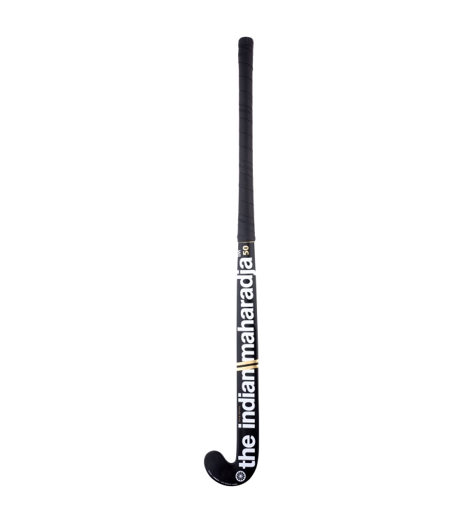 The Indian Maharadja The Indian Maharadja Indoor Gold 50 LBOW zwart/goud folie 10261075 zwart/goud folie The Indian Maharadja hockeysticks 10261075 licht grijs bij Leerentveldvrijetijd.nl