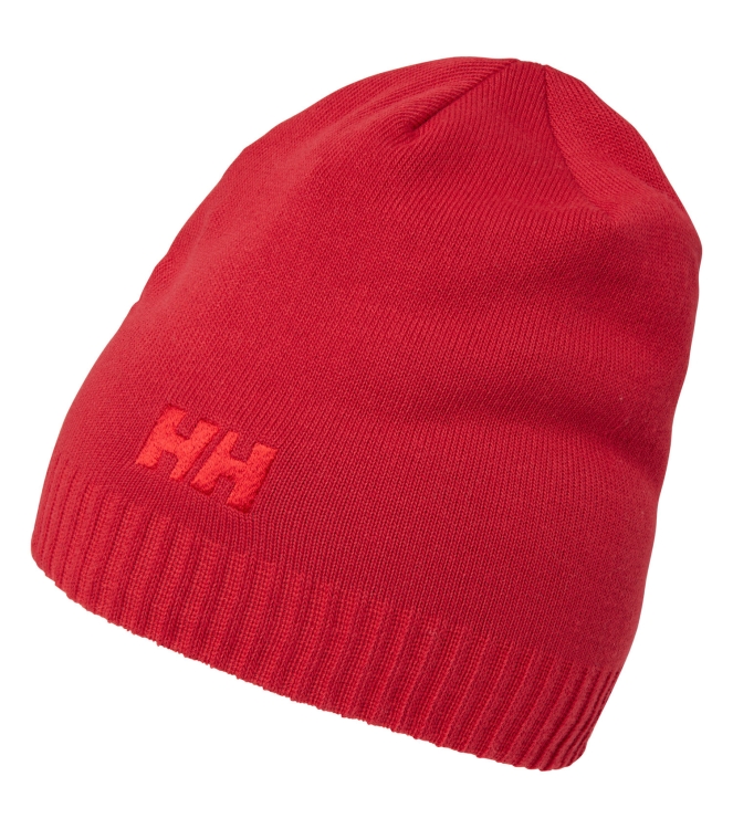 Helly Hansen Helly Hansen Brand Beanie 162_red 57502 162_Red Helly Hansen wintersportkleding 57502 geel bij Leerentveldvrijetijd.nl