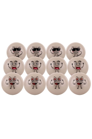 Reece Reece Emoticon Hockey Ball 2800_White-Black Reece Reece Emoticon Hockey Ball 2800_White-Black