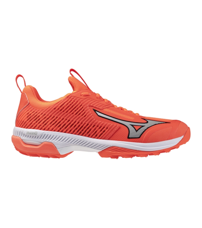 mizuno mizuno Wave Panthera 2(u) lava orange/white/black X1GA2410 80 Lava Orange/White/Black mizuno hockeyschoenen X1GA2410 80 beige bij Leerentveldvrijetijd.nl
