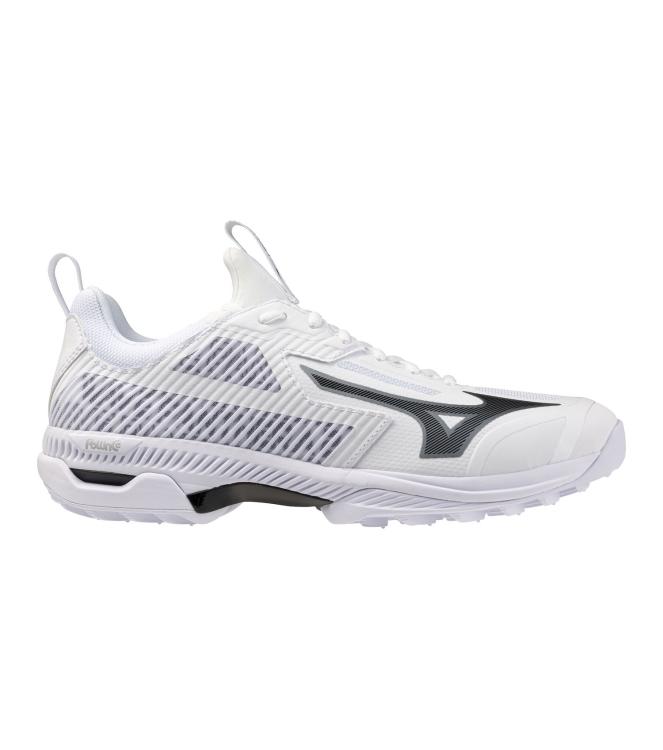 mizuno mizuno Wave Panthera 2(u) white/black/silver X1GA2410 83 White/Black/Silver mizuno hockeyschoenen X1GA2410 83 roze bij Leerentveldvrijetijd.nl