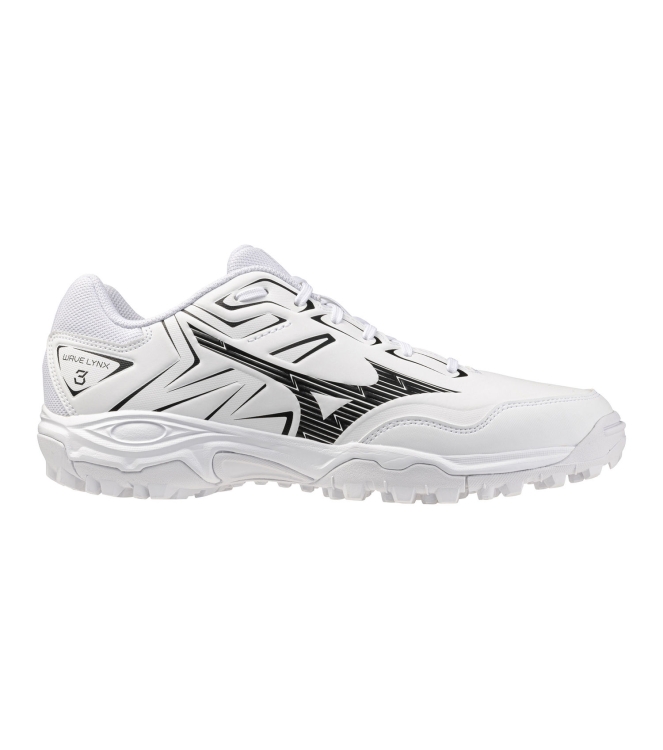 mizuno mizuno Wave Lynx 3(u) white/black X1GA2630 83 White/Black mizuno hockeyschoenen X1GA2630 83 roze bij Leerentveldvrijetijd.nl