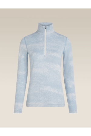 Icebreaker Icebreaker Women M 260 Oasis Vertex LS HZ Chillwave 0NT1_Snow/Zinc Blue/J