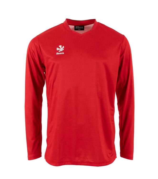 Reece Reece Major Gem Goalkeeper Shirt LS 6000_red 815305 6000_Red Reece hockeykleding 815305 geel bij Leerentveldvrijetijd.nl