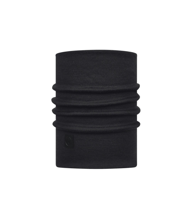 Buff Buff Heavyweight Merino Wool solid black 110963 Solid Black Buff kleding accessoires 110963 bij Leerentveldvrijetijd.nl
