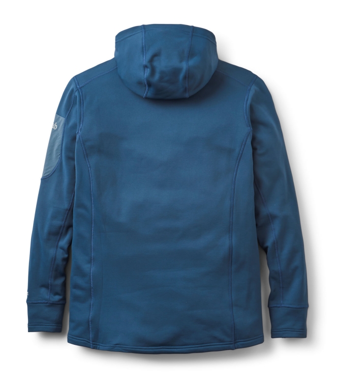 Rab Rab Modulus Hoody tempest blue QFG-15 Tempest Blue Rab fleeces en truien QFG-15 antraciet bij Leerentveldvrijetijd.nl