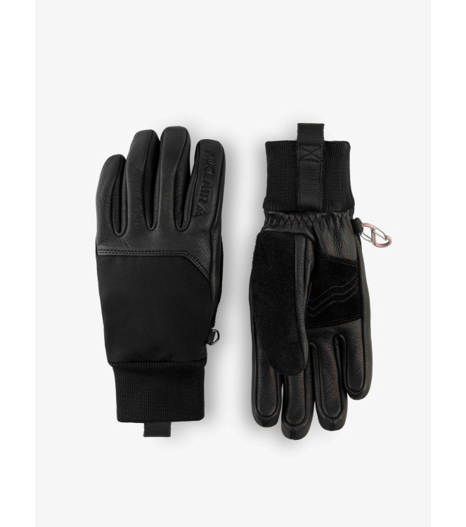 Auclair Auclair Chamonix Gloves/Gants 8000 black/black 3A008 8000 Black/Black Auclair wintersportkleding 3A008 licht grijs bij Leerentveldvrijetijd.nl